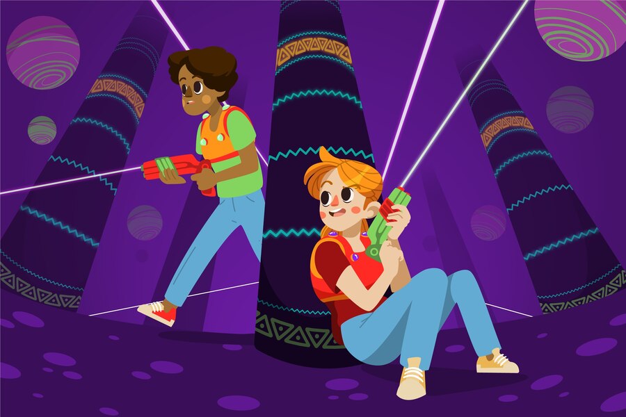 نحوه بازی لیزرتگ